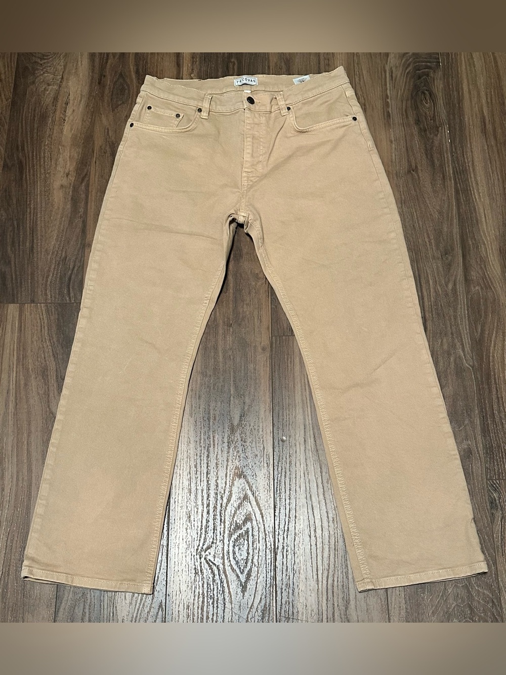 Men’s Tecovas Every Day Standard Jeans 36x30 Sand Straight Leg
